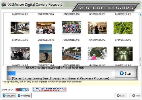Digital Camera Restore