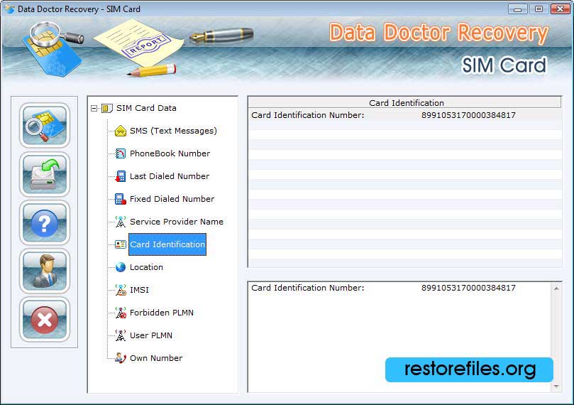 Windows 7 SIM Card Files Restore 5.3.1.2 full
