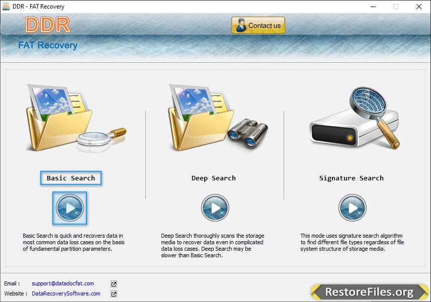 NTFS Partition Restore