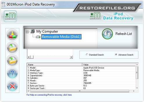 iPod Music Restore