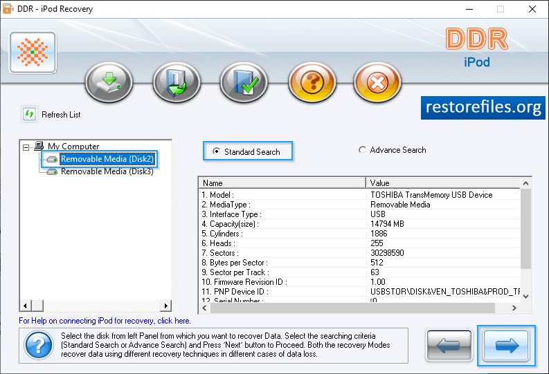 iPod Music Restore