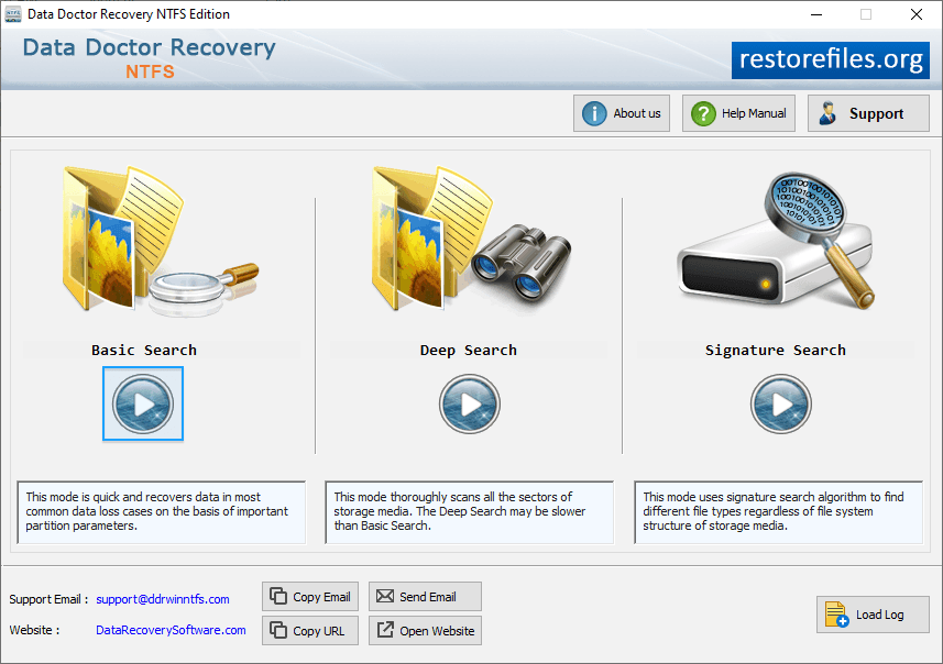 Select Recovery Modes