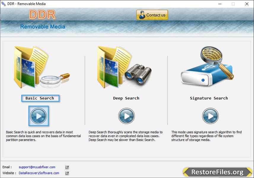 Digital Media Restore