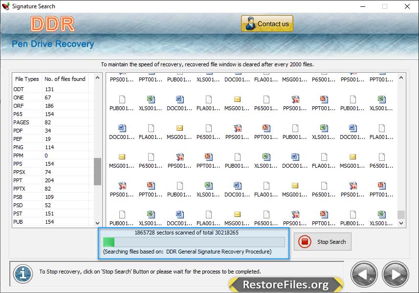 Disk Scanning Process