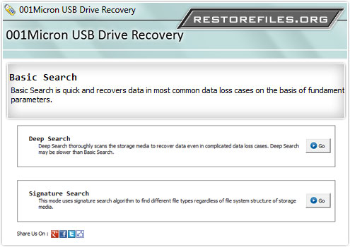 USB Drive Files Restore