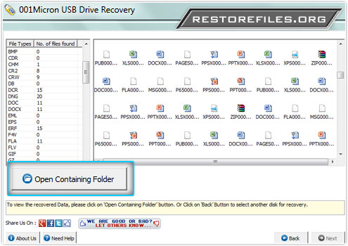 USB drive files Screenshots