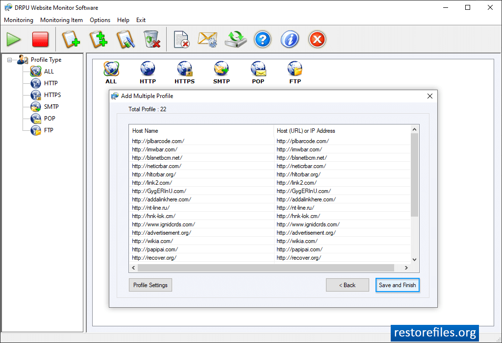 Website Monitoring Tool