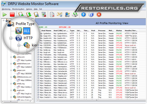 Website Monitoring Tool